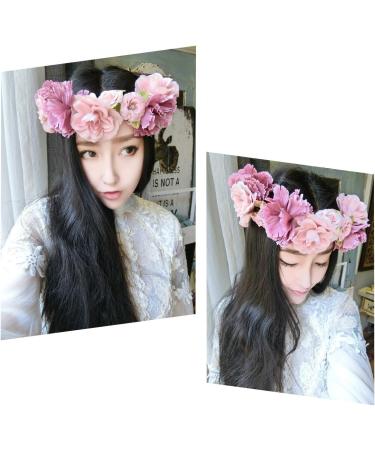 ULTNICE Flower Wreath & Headband - Boho Flower Crown for Bridesmaids & Girls - Stylish Hair Accessory - Buy Online on GoSupps.com