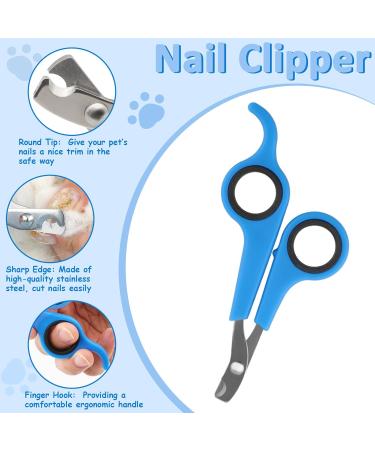 ZITSMS Rabbit Grooming Kit Rabbit Brush for Shedding with Bunny Nail Clipper Rabbit Nail Trimmers with Pet Combs for Hamster Guinea Pig Ferret(6 Pack) - Buy Online on GoSupps.com