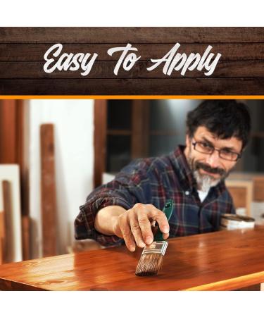 Pure Tung Oil - 1 Gallon (128 Fl Oz) for Wood Finishing | 100% Pure Ideal for Furniture Polish & Restoration | International Shipping Available - Buy Online on GoSupps.com