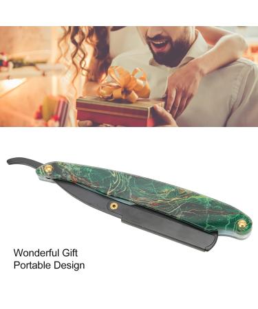 Premium Stainless Steel Razor Holder | Straight Edge Men's Shaving Knife | Portable & Safe Facial Care Rack - Buy Online on GoSupps.com