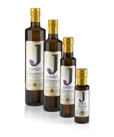 Premium Jordan Olive Oil | Greek Island of Lesbos | Traditional Cold-Pressed | 100ml Elegant Glass Bottle - Buy Online on GoSupps.com