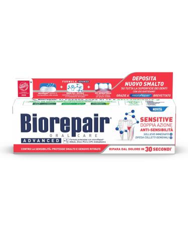 Biorepair Advanced Sensitive Oral Care Toothpaste with microRepair 75ml 2.5fl.oz