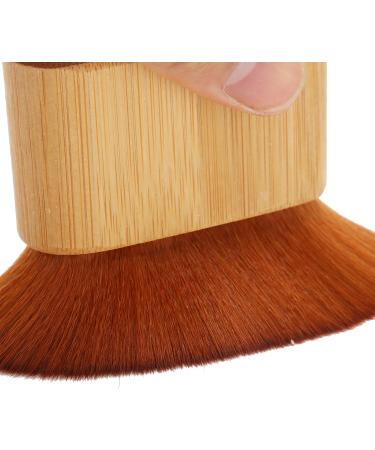 Hair Brush Neck Duster Easy To Use Natural Solid Wood for Hair Salon - Buy Online on GoSupps.com