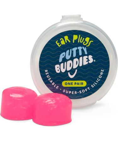 Putty Buddies Original Swimming Earplugs - 3-Pair Pack in Purple/Teal/Magenta - Soft, Comfortable Ear Plugs for Kids - Water Block Technology - Buy Online on GoSupps.com