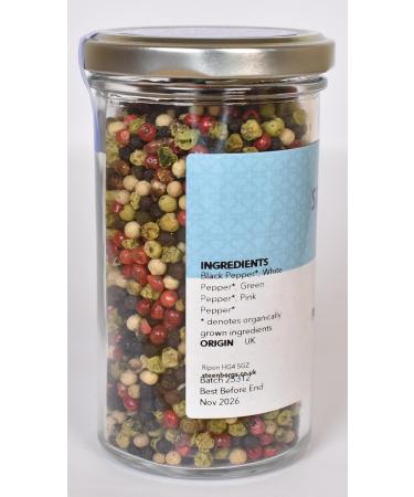 Steenbergs Organic Rainbow Pepper Blend 120g - Buy Online on GoSupps.com
