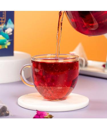 Black Mulberries Rose Black Wolfberry Tea 7oz/200g No additives Anthocyanin Berry Tea Bags Combination of Floral Tea - Buy Online on GoSupps.com