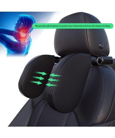 Adjustable Car Headrest Pillow for Comfortable Travel | Neck Support for Kids & Adults | Detachable & Adjustable for Sleeping on the Go - Buy Online on GoSupps.com