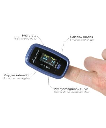 SPENGLER Oxystart Finger Oximeter Portable Digital Pulse Oximeter Easy to Use Reliable and Precise Compact and Lightweight - Buy Online on GoSupps.com