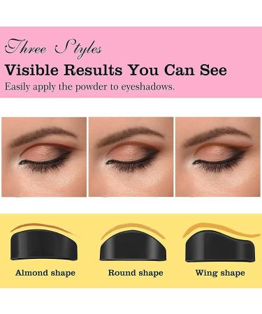 Elder Shadow Folding Liner Set | 6-in-1 Silicone Eyeshadow Stamp | Reusable Applicator for Fast Eye Makeup | Perfect for Beginners & Creative Artists - Buy Online on GoSupps.com