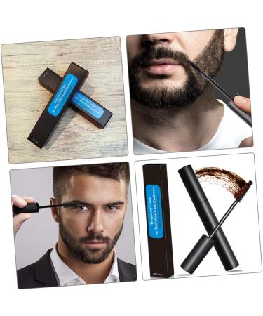 DRESSOOS eyebrow pencil beard eyebrow brush mustache dye for men eyebrow cream man dense dyeing agent 1 count (Pack of 1) Brown - Buy Online on GoSupps.com