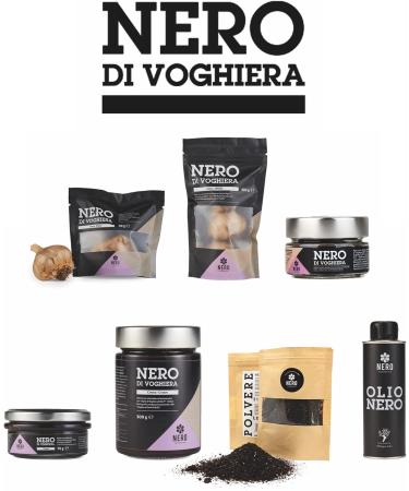 NERO FERMENTO NB Black Garlic Powder Produced with Organic Black Garlic. 30 gr Made in Italy No Preservatives Antioxida - Buy Online on GoSupps.com