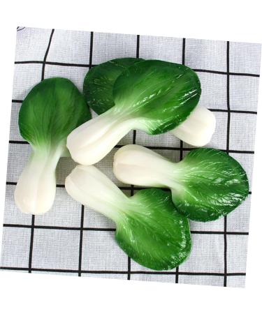 OUNONA 2pcs Little Cabbage Model Little Cabbage Props Simulation Vegetables Artificial Lettuce Simulation Food Model Decor Models Restaurant Display Prop Pvc Ingredients Chinese Cabbage - Buy Online on GoSupps.com