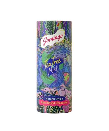 Certified Natural Aluminium Free Deodorant Stick For Women + Men Tea Tree Mint 1.76 Ounce