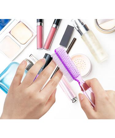 6 Pack Nail Cleaning Brush Set - Qeedy Handle Grip Fingernail & Toenail Scrub for All Ages - Color B - Buy Online on GoSupps.com