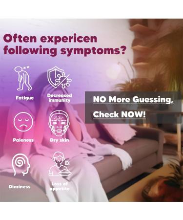 Iron Deficiency Home Test kit Rapid Self-Test Iron Level Anemia Ferritine for Men Women Adults and Children 2 Tests  - Buy Online on GoSupps.com