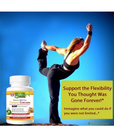 Turmeric Curcumin with Bioperine 2300mg - Joint, Liver, Heart & Digestion Support - 90 Capsules - Buy Online on GoSupps.com