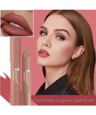 3 Colors Liquid Matte Lipstick Set - Long Lasting Waterproof Lip Gloss for Women Makeup - Buy Online on GoSupps.com