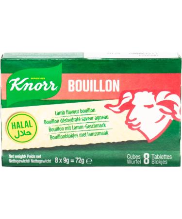 Knorr Bouillon Lamb Flavour 72g (Pack of 12) | Halal - Buy Online on GoSupps.com