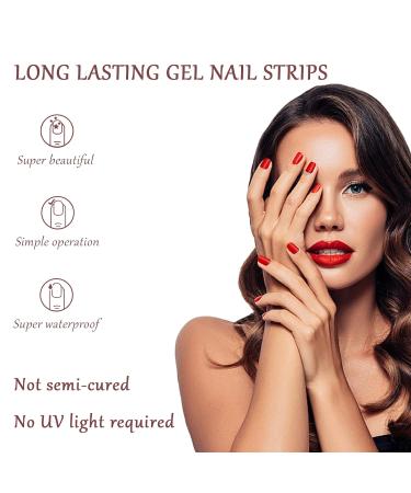 Buy 44-Piece Red Nail Film Set | 22 Gold Red Foil & 22 Burgundy UV Gel Nail Foil - Long-Lasting Starter Kit for Stunning Nails - International Shipping Available - Buy Online on GoSupps.com