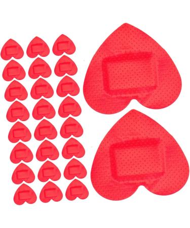 Yardwe 300 Pcs Heart Shaped Waterproof Stickers for Kids | Cute Skin Tone Bandages & Adhesive Protection Supplies - Bulk Red Stickers - Buy Online on GoSupps.com