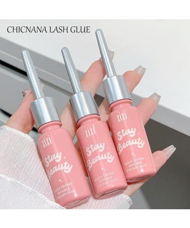 Eyelash Glue Clear False Lashes Glue Waterproof Lash Glue Strong Hold Fast Drying Lashes Glue Individual Cluster Lash Glue Latex Free Adhesive - Buy Online on GoSupps.com