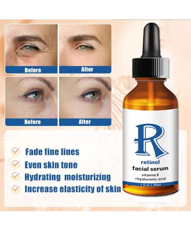 Retinol Serum For Face Retinol Face Serum For Brightening And Rejuvenating Skin Glow Boosting Facial Serums Anti Wrinkle Serum Outstanding Synthetic Effect To Reduce Wrinkle And Dark Circle. - Buy Online on GoSupps.com