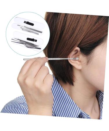 Ear Cleaner Set: Metal Ear Pick, Tweezers, Spatula, Handheld Scope - Ear Wax Remover Kit - Buy Online on GoSupps.com