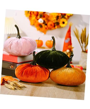 Zerodeko 3pcs Fabric Pumpkin Ornament Fabric Pumpkins Decoration Artificial Realistic Pumpkin Hen Party Games Drinking Games Fake Pumpkin Artificial Pumpkin Reward Autumn Pp Cotton - Buy Online on GoSupps.com