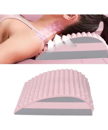 Lower Back Stretching Tool | Reduce Fatigue & Relax Neck & Spine - Light Pink - Buy Online on GoSupps.com
