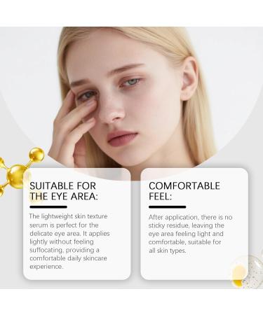 S rum hydratant et claircissant pour les yeux l'acide hyaluronique traitement anti- ge pour les yeux cr me anti-rides pour les cernes poches et poches sous les yeux r duit les ridules (6PCS) - Buy Online on GoSupps.com