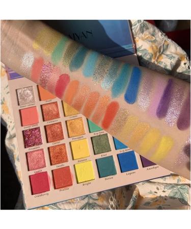 New 30-Color Pearlescent Matte Glitter Dreamy Rainbow Palette Eyeshadow Palette Palette - Buy Online on GoSupps.com