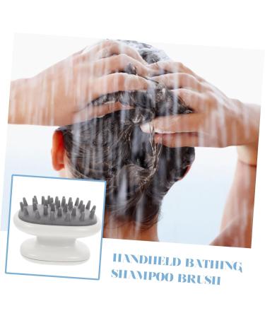 Fomiyes 2-in-1 Shampoo Brush & Scalp Massager - Silicone Hair Care Tool for Men & Women - Plastic Hairbrush for Shower & Massage - Buy Online on GoSupps.com