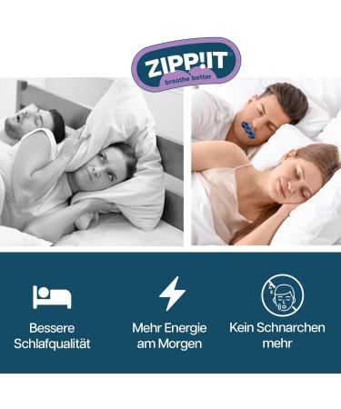 Shop Zipit Mouthpasters Sleep - 60 Adhesive Mouth Tapes for Snoring Relief | Optimized Fit for a Quiet Night - Buy Online on GoSupps.com
