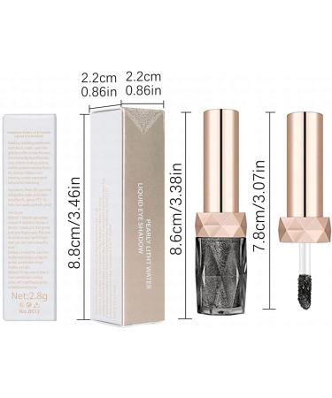 Liquid Eye Shadow | High Pigment Shimmer Eye Shadow - 6 Colors Water-Proof Makeup for Creating High- Eye Looks for Parties&Festivals 02 - Buy Online on GoSupps.com