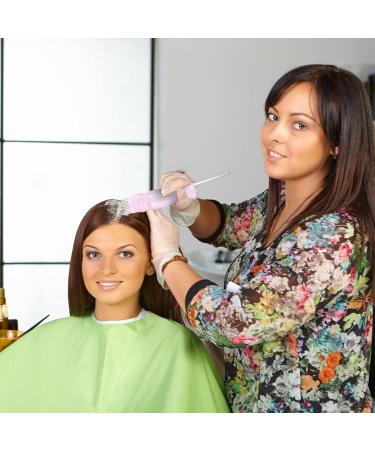 Root Ridge Applicator Bottle - Pink Hair Dye Brush & Oil Applicator with Graded Scale | Perfect for Precise Hair Coloring & Oiling - Buy Online on GoSupps.com