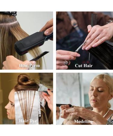 2 Pack Tail Comb Carbon Fiber Stainless Steel Pintail and Heat Resistant Rat Teasing Comb for Daughter Women Black - Buy Online on GoSupps.com