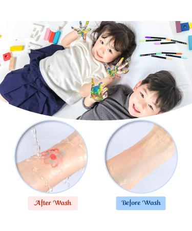 Siumir Fabric Markers for Clothes - 12 Color Cloth Pens for DIY Arts - 0.24 oz (Pack of 12) - Buy Online on GoSupps.com