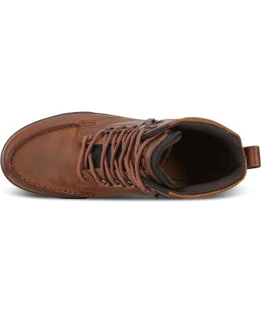 ECCO Men's Track 25 High Gore-tex Waterproof Hiking Boot 13-13.5 Bison/Bison Oil Nubuck - Durable and Waterproof Hiking Boot for Men - Buy Online on GoSupps.com