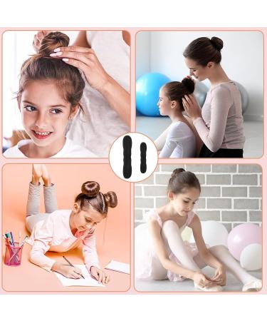 8 Pcs Kids Foam Hair Bun Maker Set - Magic Hair Twister for Easy Bun Creation - Black Hair Buns Accessories for Women - Buy Online on GoSupps.com