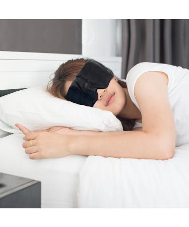Silky Sleep Eye Mask - The Eliminator Sleep Blindfold Aid for Men and Women - Buy Online on GoSupps.com