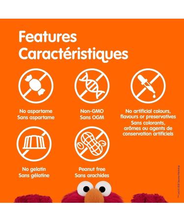 Sesame Street Brilliant Omega-3 Kids Gummy with DHA by Webber Naturals 120 Gummies For Children Age 3 and Up - Buy Online on GoSupps.com