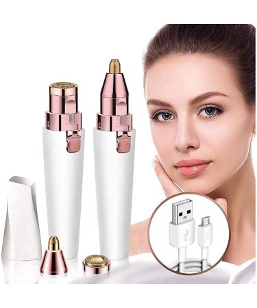KouRy Eyebrow Hair Remover - Rechargeable Electric Trimmer for Painless Facial Hair Removal | Ideal Gift for Women & Men - Buy Online on GoSupps.com