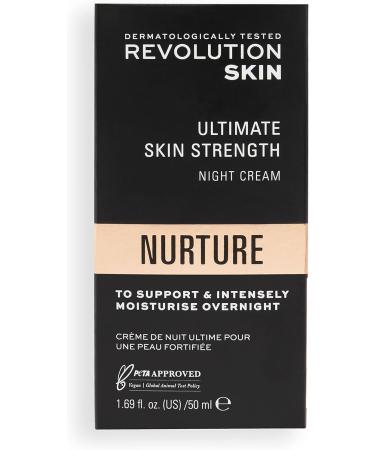 Revolution Skincare London Revolution Skincare Better Night Cream Moisturiser Anti wrinkle Face Cream Containing Peptides Plumps the Skin Vegan and Cruelty-Free 50 ml - Buy Online on GoSupps.com