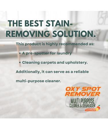 UCS Oxy Spot Remover - All Purpose Cleaner & Degreaser Spray 32 oz | Stain Remover for Carpets Upholstery & Laundry - Effective Cleaning Solution - Buy Online on GoSupps.com