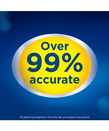 Clearblue Digital Pregnancy Test With Weeks Indicator The Only Test That Tells You How Many Weeks 2 Digital Tests (Pack of 1) 2 count (Pack of 1) - Buy Online on GoSupps.com