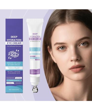  Nuvilo 3 Pack Retinol Eye Cream - Moisturizing for the appearance of fine lines - Helps refresh the appearance under the eyes and support smooth comfortable skin - Buy Online on GoSupps.com