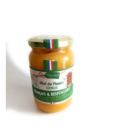 Set of 3 pots of creamy flower honey - 3 * 500g