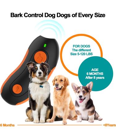 AUPERTO Handheld Anti Barking Device Ultrasonic Dog Barking Deterrent Devices Rechargeable Dog Training Aid Anti Bark Tool Stop Barking & Repellent Indoor Outdoor - Buy Online on GoSupps.com