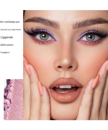 zwxqe Eyeshadow Stick Eye Brightener Stick Shiny Pigmented Eye Shadow Smudge proof Makeup Tool Beauty Gift for Daughter Coworkers Girls Friends Family and Everyday Quick Look - Buy Online on GoSupps.com