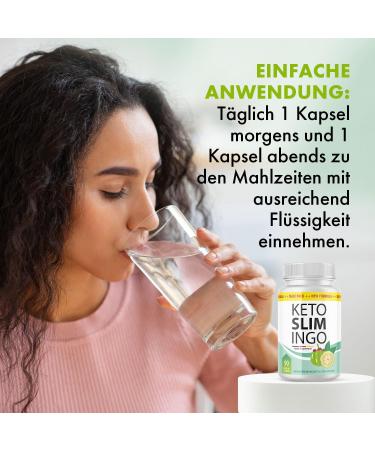 KETO SLIMingo - KETO SLM Capsules for Women & Men | 90 Capsules | International Shipping Available - Buy Online on GoSupps.com